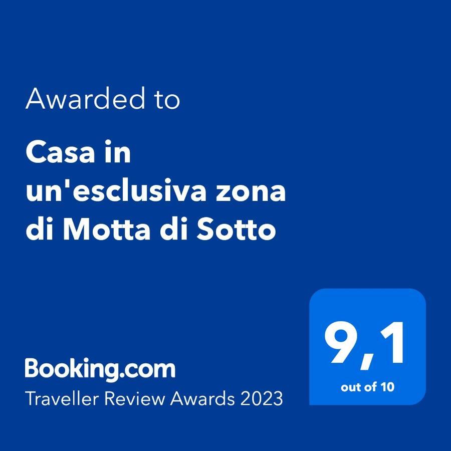 Casa In Un'Esclusiva Zona Di Motta Di Sotto Apartment Luaran gambar